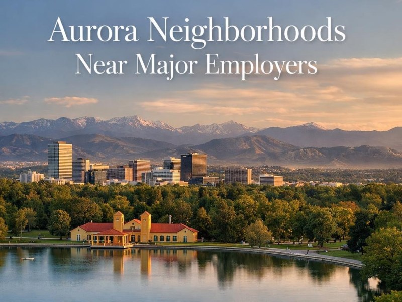 Aurora Neighborhoods Near Major&nbsp;Employers