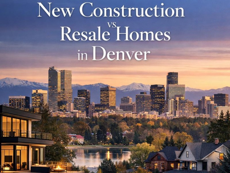 New Construction vs Resale Homes in&nbsp;Denver