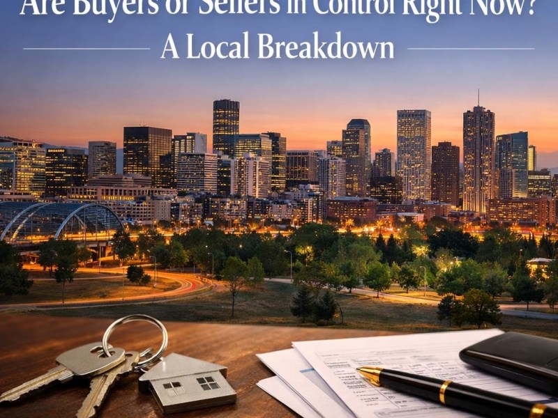 Are Buyers or Sellers in Control Right Now? A Local&nbsp;Breakdown
