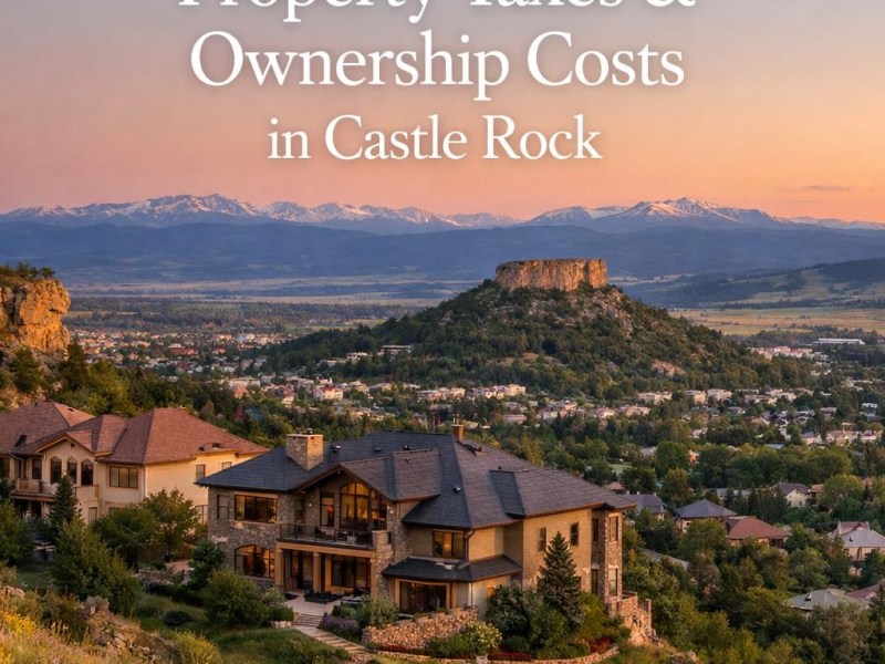 Property Taxes & Ownership Costs in Castle&nbsp;Rock