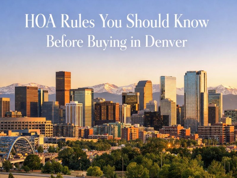 HOA Rules You Should Know Before Buying in&nbsp;Denver