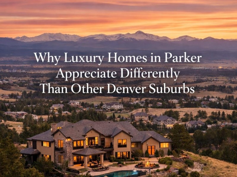 Parker vs Other Denver-Area Suburbs: Value&nbsp;Comparison