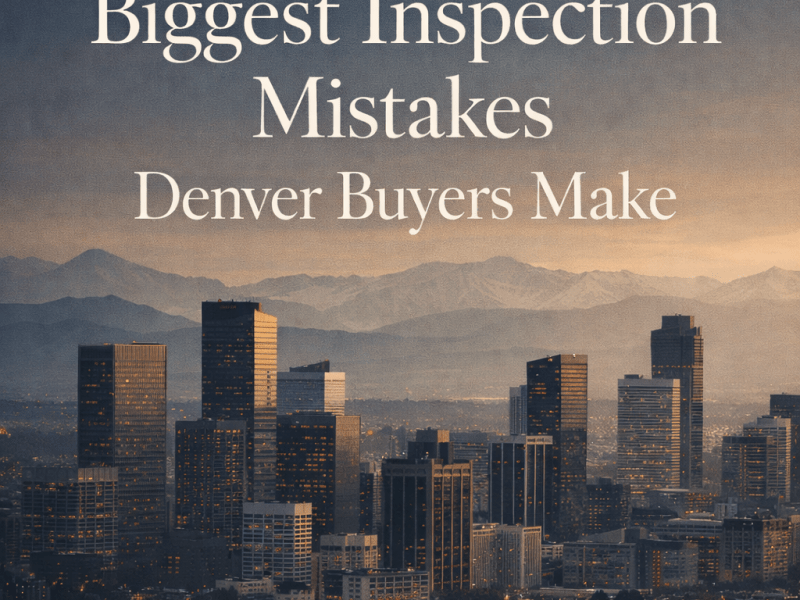Biggest Inspection Mistakes Denver Buyers&nbsp;Make