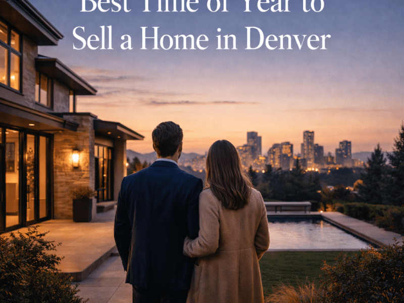 Best Time of Year to Sell a Home in&nbsp;Denver