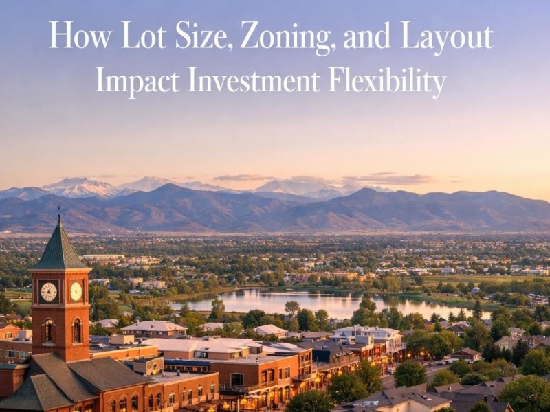 How Lot Size, Zoning, and Layout Impact Investment&nbsp;Flexibility