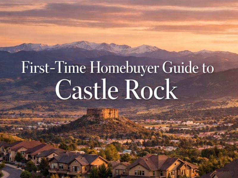 First-Time Homebuyer Guide to Castle&nbsp;Rock