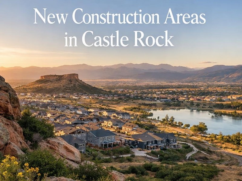 New Construction Areas in Castle&nbsp;Rock