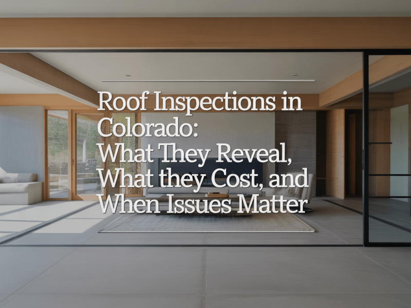 Sewer Scope Inspections in Colorado: Costs, Common Issues, and Repair&nbsp;Risks