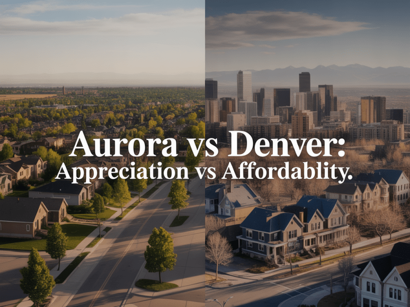 Aurora vs Denver: Appreciation vs&nbsp;Affordability