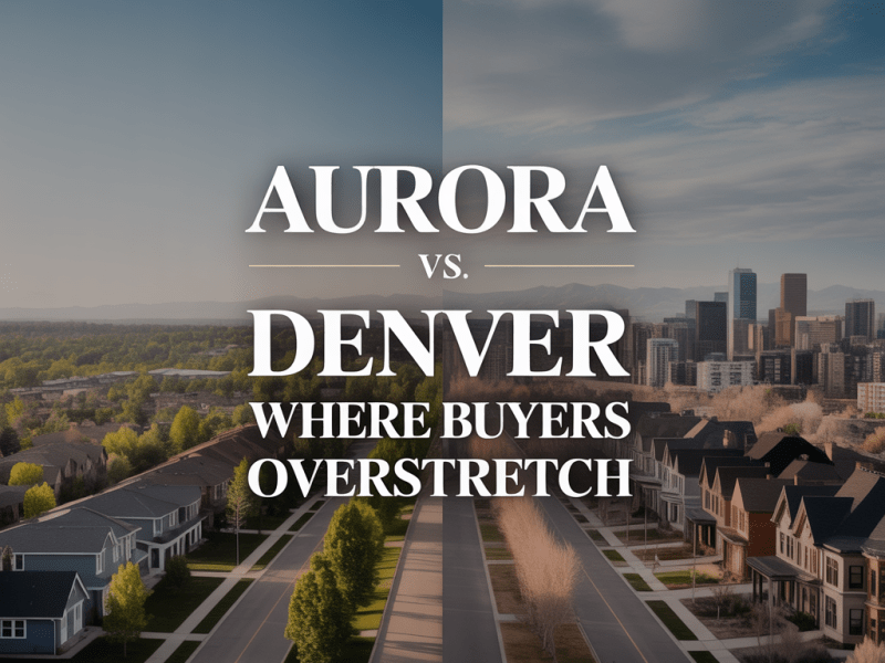Aurora vs Denver: Older Homes vs Newer&nbsp;Tradeoffs
