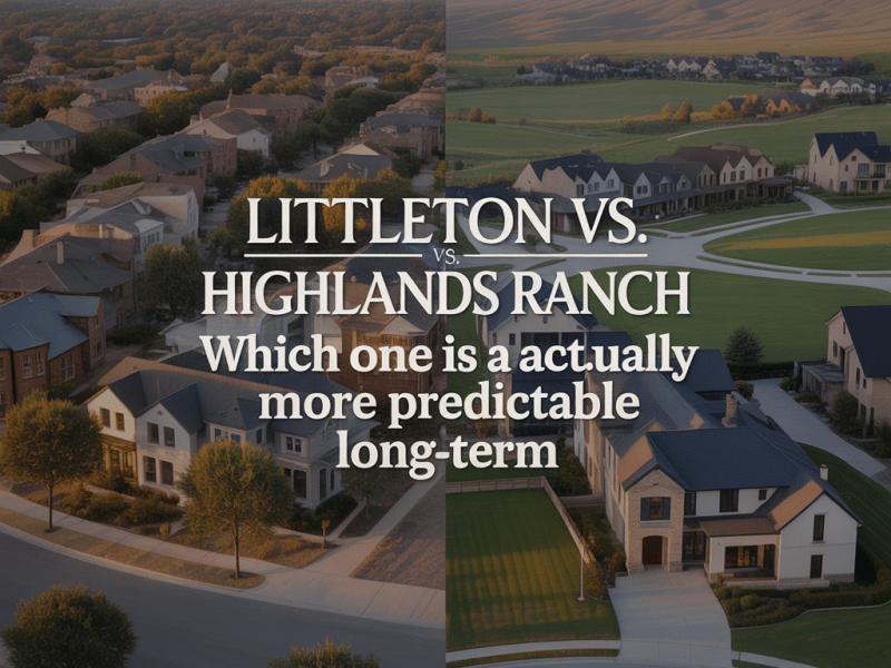 Littleton vs. Highlands Ranch: Which One Is Actually More Predictable&nbsp;Long-Term