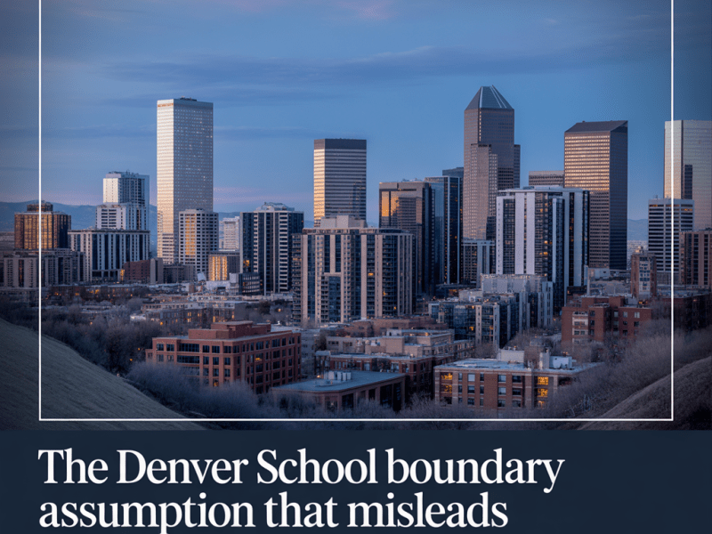 The Denver School Boundary Assumption That Misleads Relocating&nbsp;Buyers