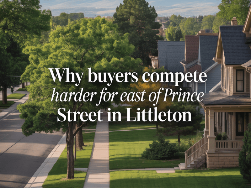 Why Buyers Compete Harder for Homes East of Prince Street in&nbsp;Littleton